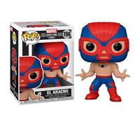Marvel Luchadores Spiderman El Aracno 9.5cm Pop Vinyl Figura Funko Lucha Libre