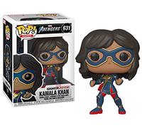 Funko Pop! Marvel: Marvel Avengers Game-Kamala Khan - (Stark Tech Suit - Figura de Vinilo Coleccionable - Idea de Regalo- Mercancia Oficial - Juguetes para Niños y Adultos - Video Games Fans