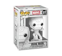Funko Pop! Marvel: Marvel Sketched - Iron Man- Figura de Vinilo Coleccionable - Idea de Regalo - Mercancia Oficial - Juguetes para Niños y Adultos - Superheroes Fans