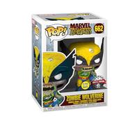 Funko – Pop! Marvel – Wolverine (Marvel Zombies) – Figura vinilo – Brilla en la Oscuridad