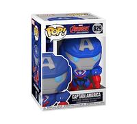Funko Pop! Marvel: Avengers Mech Strike - Capitán América