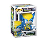 FUNKO POP! Marvel MECH Strike Monster Hunters Wolverine #996 Box & Protector Include