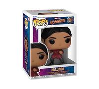 Funko Pop! Marvel: Ms. Marvel - Najma - Figura de Vinilo Coleccionable - Idea de Regalo- Mercancia Oficial - Juguetes para Niños y Adultos - TV Fans - Muñeco para Coleccionistas y Exposición
