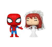 Funko Pop! Marvel Pareja: Spider-Man y Mary Jane en Boda