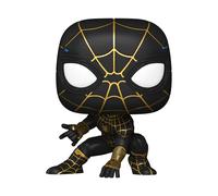 Spider-man: No Way Home Pop Vinile Figura Spider-man (black & Gold Suit) 9 Cm F