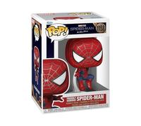 Funko Pop! Marvel: Spiderman No Way Home 2021 - Spider-Man - Leaping SM2 - Figura de Vinilo Coleccionable - Idea de Regalo - Mercancia Oficial - Juguetes para Niños y Adultos - Movies Fans