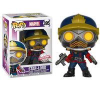 FUNKO Pop Marvel Star Lord Classic 395 Gotg Especial Edición Sticker