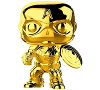 Funko Pop! Marvel Studios 10: Capitán America (Cromo)