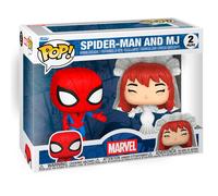 Funko – Pop! Figura de vinilo Marvel Spider-Man y Mary Jane – Pack de 2
