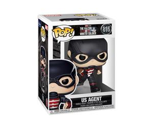 Funko Pop Marvel: The Falcon & Winter Soldier - Captain Ameri (Importación USA)