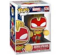 Funko Pop Marvel: Vacaciones Capitán Marvel Figura Vinilo