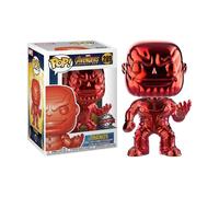 FUNKO POP MARVEL VENGADORES: INFINITY WAR - THANOS CROMADO ROJO