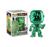 FUNKO POP MARVEL VENGADORES: INFINITY WAR - THANOS CROMADO VERDE EXCLUSIVO