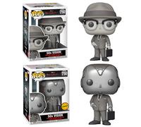 Funko pop marvel wandavision vision 50s b&w chase