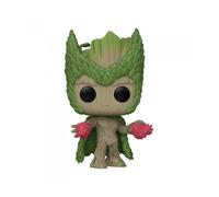 Funko Pop! Marvel: Wag - Scarlet Witch - We Are Groot - Figura de Vinilo Coleccionable - Idea de Regalo- Mercancia Oficial - Juguetes para Niños y Adultos - TV Fans - Muñeco para Coleccionistas