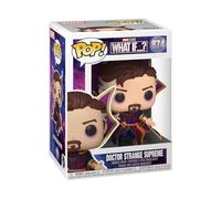 Funko POP! Marvel: - What If- Doctor Strange Supreme - Marvel What If - Figuras Miniaturas Coleccionables Para Exhibición - Idea De Regalo - Mercancía Oficial - Juguetes Para Niños Y Adultos