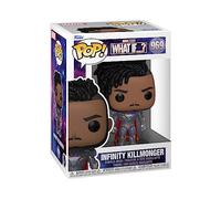 Funko Pop! Marvel - The King - What If - Infinity Killmonger - Marvel What If - Figura de Vinilo Coleccionable - Idea de Regalo- Mercancia Oficial - Juguetes para Niños y Adultos - TV Fans