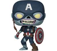 Funko Pop Marvel: What If...? - Zombie Capitán América #941 Figura De Vinilo