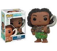 Funko Pop Maui con anzuelo mágico + protector: Moana Pop! Figura de vinilo de Disney (juego de regalo incluido con caja protectora de la marca ToyBop)