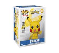 Funko Pop! Mega: Pokemon - Pikachu | Merchandising Oficial de Videojuegos - Figura de Vinilo Coleccionable para Decoración - Regalo Friki de Cumpleaños