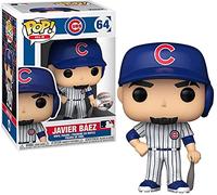 Funko Pop! MLB: Cubs - Javier Baez Báez - (Home Uniform) - Figura de Vinilo Coleccionable - Idea de Regalo- Mercancia Oficial - Juguetes para Niños y Adultos - Sports Fans