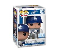 Funko POP! MLB Los Angeles Dodgers Shohei Ohtani Figura de vinilo, uniforme gris, número 126, 4.3 pulgadas