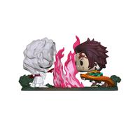 Funko pop moment animacion demon slayer kimetsu no yaiba tanjiro vs rui
