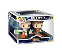 Funko Pop! Moment: Back To The Future - Doc & Marty&Marty- Figura de Vinilo Coleccionable - Idea de Regalo - Mercancia Oficial - Juguetes para Niños y Adultos - Movies Fans