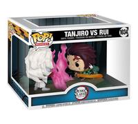 Funko Pop Moment: Demon Slayer - Tanjiro Kamado Vs. Rui - Guardianes de la Noch
