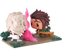 Funko Pop Moment: Demon Slayer - Tanjiro Kamado Vs. Rui - Guardianes de la Noch