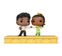 Funko Pop! Moment: Disney 100 - Princess Tiana & Naveen - Figura de Vinilo Coleccionable - Idea de Regalo- Mercancia Oficial - Juguetes para Niños y Adultos - Muñeco para Coleccionistas y Exposición