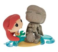 Funko pop moment disney la sirenita princesa ariel con estatua de eric 58795