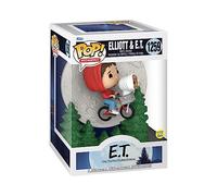Funko Pop Momentos: E. T. el Extraterrestre - Elliot Y Vuelo Glow-In-T