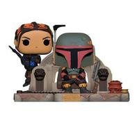 Funko pop moment star wars the mandalorian boba fett & fennec shand 58391