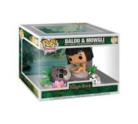 Funko Pop! Moment: The Jungle Book - Baloo Bear & Mowgli | Merchandising Oficial de Cartoon/Animation - Figura de Vinilo Coleccionable para Decoración - Regalo Friki de Cumpleaños