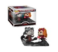Funko pop moments marvel doctor strange multiverso de la locura doctor strange necromance vs bruja escarlata 60915