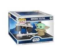 Funko Pop! Moments: Star Wars - The Mandalorian and Grogu - Grogu with Polar Mouse Droid - Figura de Vinilo Coleccionable - Idea de Regalo - Mercancía Oficial - Juguetes para niños y Adultos