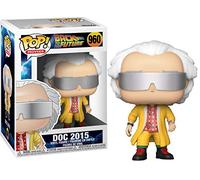 Funko Pop! Movie: Back To The Future - Dr. Emmett Brown - Doc 2015- Figura de Vinilo Coleccionable - Idea de Regalo - Mercancia Oficial - Juguetes para Niños y Adultos - Movies Fans