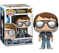 Funko Pop! Movie: Back To The Future - Marty Mcfly with Glasses- Figura de Vinilo Coleccionable - Idea de Regalo - Mercancia Oficial - Juguetes para Niños y Adultos - Movies Fans