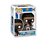 Funko Pop! Movie: Superman (2025) S2 - Mr. Terrific - Figura de Vinilo Coleccionable - Idea de Regalo - Mercancia Oficial - Juguetes para Niños y Adultos