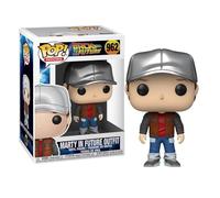Funko Pop! Movies: Back Marty Mcfly In Future Outfit - Back To The Future - Figura de Vinilo Coleccionable - Idea de Regalo- Mercancia Oficial - Juguetes para Niños y Adultos - Movies Fans