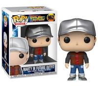 Funko Pop! Movies: Back Marty Mcfly In Future Outfit - Back To The Future - Figura de Vinilo Coleccionable - Idea de Regalo- Mercancia Oficial - Juguetes para Niños y Adultos - Movies Fans