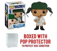 Funko Pop! Movies: Christmas Vacation - Cousin Eddie #243 (Bundled with Pop Box Protector CASE)