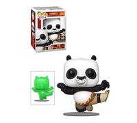 Funko Pop! Movies: Dream Works 30th - Po - 1/6 de Probabilidades de Obtener la RARA Variante Chase - Afelpado - Kung Fu Panda - Figura de Vinilo Coleccionable - Idea de Regalo- Mercancia Oficial