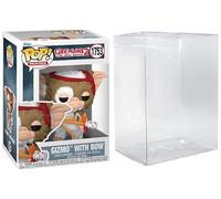 Funko Pop! Movies Gizmo con lazo, Gremlins 2: The New Batch, figura de vinilo #1753 con funda protectora