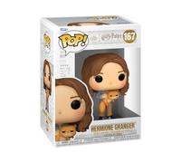 Funko Pop! Movies: Harry Potter - Hermione Granger with Crookshanks | Merchandising Oficial de Fantasía - Figura de Vinilo Coleccionable para Decoración - Regalo Friki de Cumpleaños