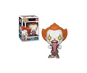 Funko Pop! Movies: IT Chapter 2 - Pennywise with Dog Tongue | Merchandising Oficial de Terror - Figura de Vinilo Coleccionable para Decoración - Regalo Friki de Cumpleaños