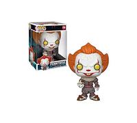 Funko Pop! Movies: It Chapter One - Pennywise with Boat (10 in) | Merchandising Oficial - Figura de Vinilo Coleccionable para Decoración - Regalo Friki de Cumpleaños
