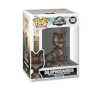 Funko Pop! Movies: JP Fossil - Dilophosaurus - Jurassic Park- Figura de Vinilo Coleccionable - Idea de Regalo - Mercancia Oficial - Juguetes para Niños y Adultos - Movies Fans