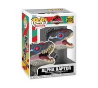 Funko Pop! Movies: Jurassic Park - Alpha Raptor - Figura de Vinilo Coleccionable - Idea de Regalo - Mercancía Oficial - Juguetes para niños y Adultos - Figura Modelo para coleccionistas y exhibición